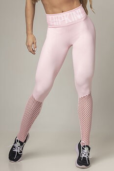 HIPKINI Seamless Tights Slim Fit Soft Pink