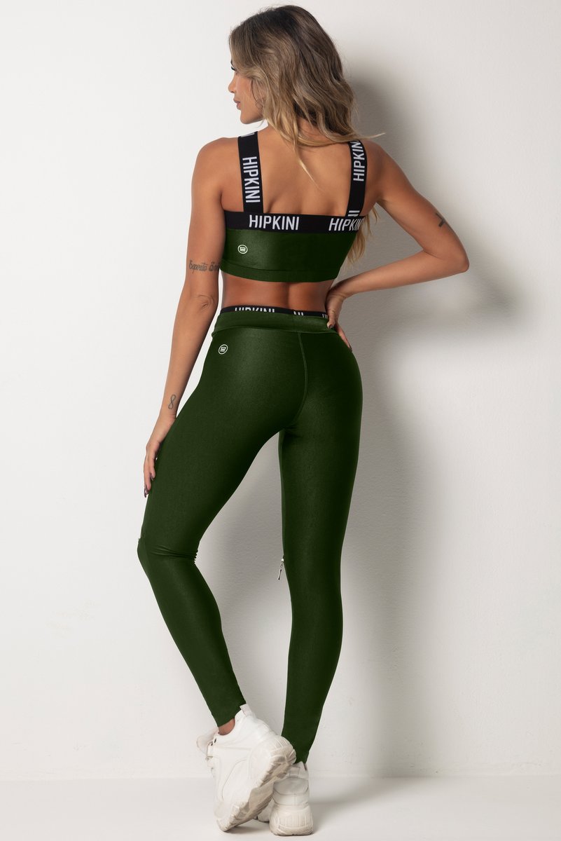 HIPKINI Zip  Tights Army - 4