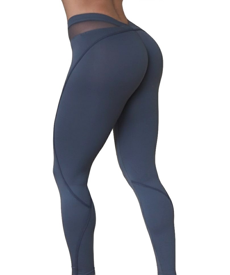 RAW By Adriana Kuhl Bubble Butt Tights Grey