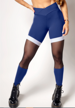 HIPKINI Scrunch Tights  Bold Navy Blue