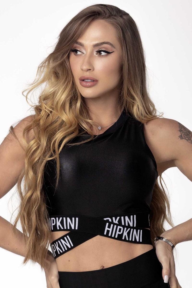 HIPKINI Champion Top Black