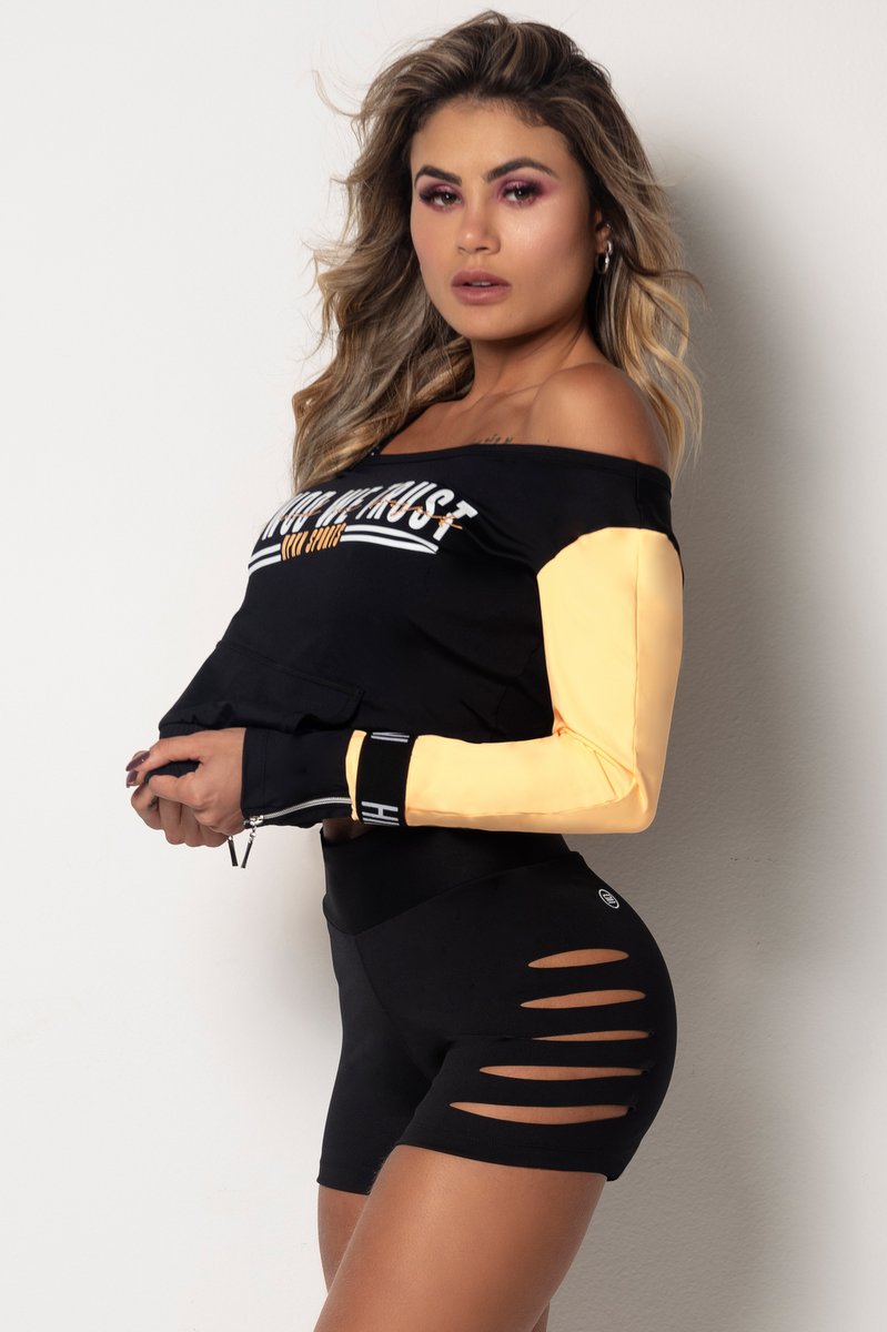 HIPKINI Laser Shorts Black - 3