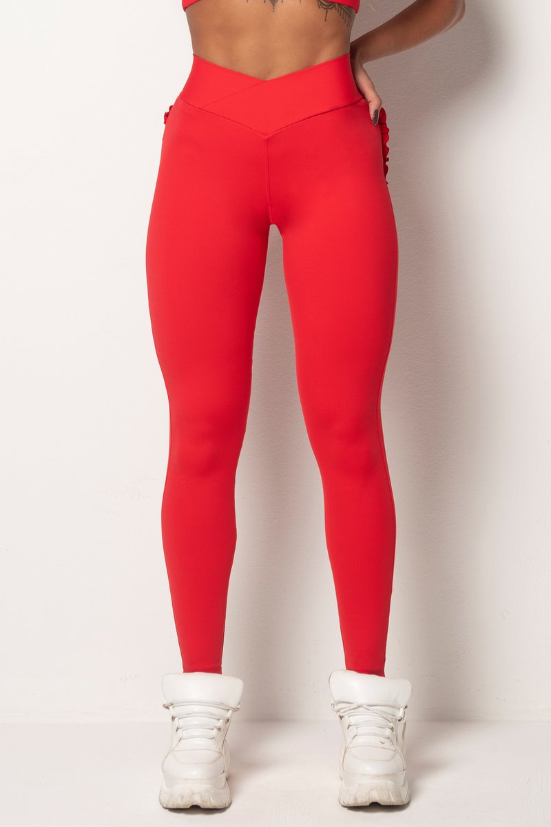 HIPKINI Pocket Scrunch Red - 2