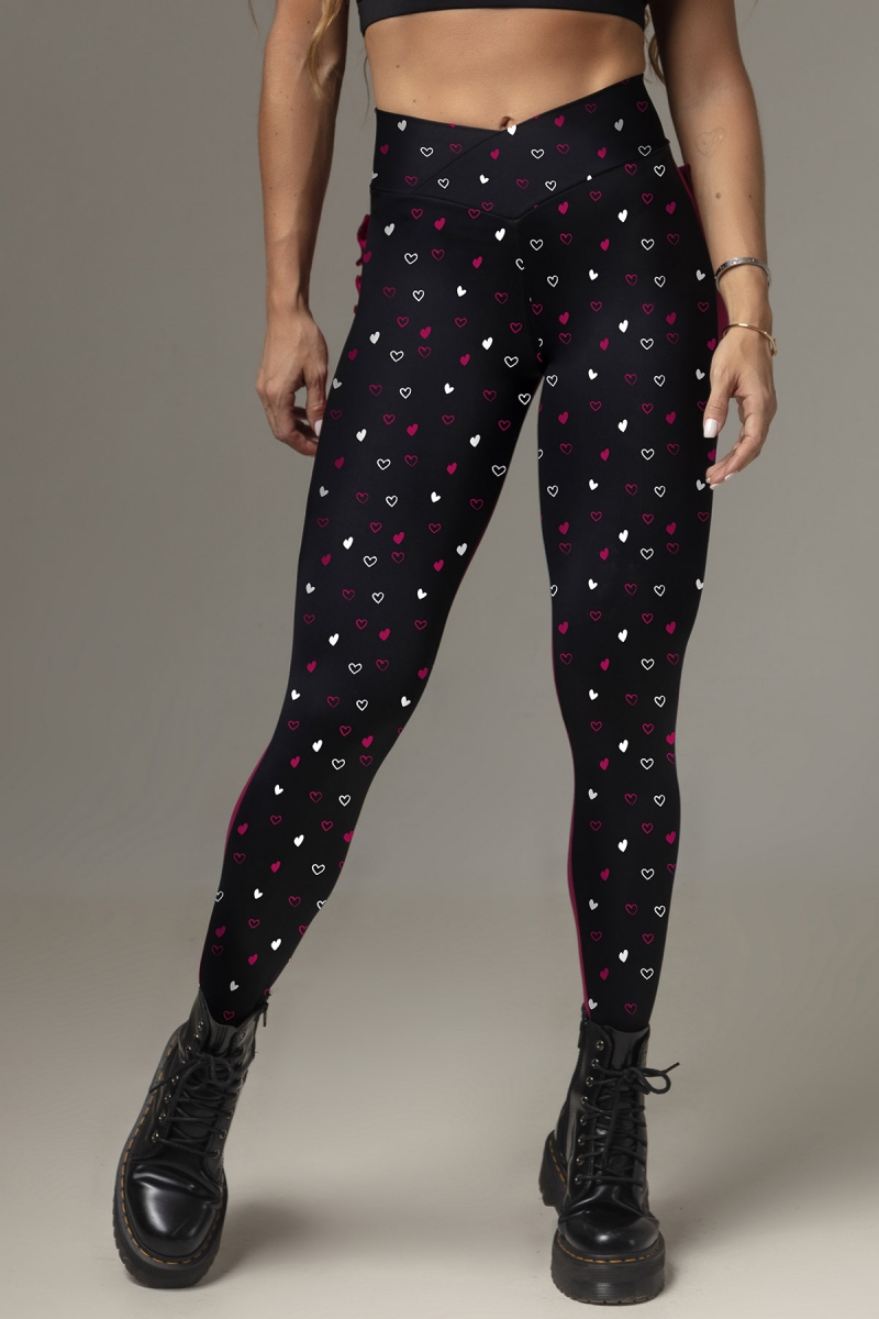 HIPKINI Scrunch Tights  Heart - 2