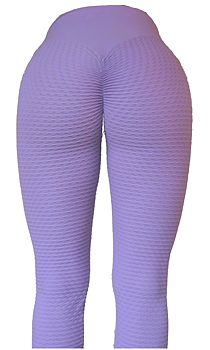 RAW By Adriana Kuhl Brazilian Butt Scrunch Tights Light Purple