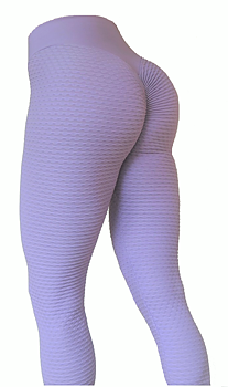 RAW By Adriana Kuhl Brazilian Butt Scrunch Tights Light Purple