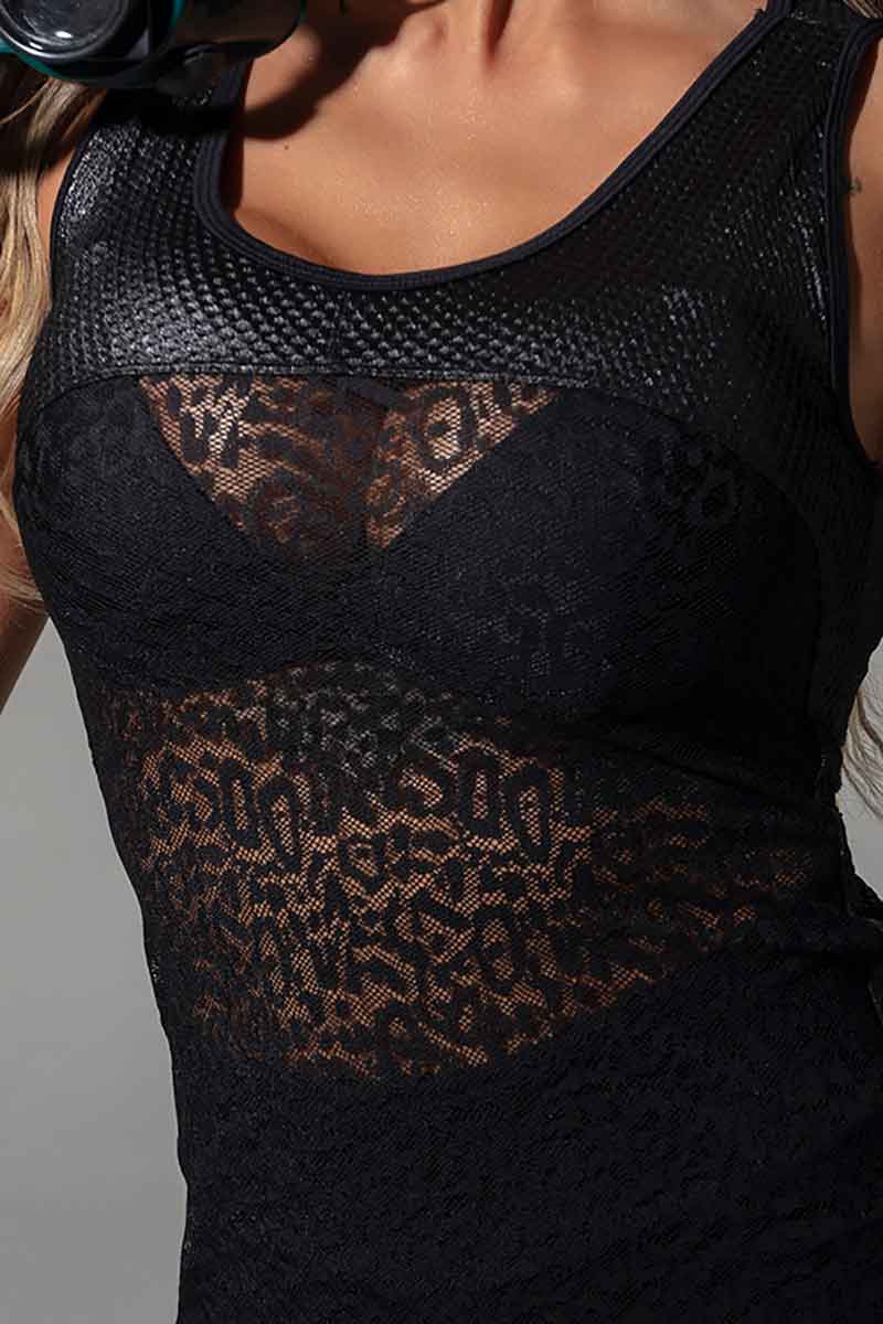 HIPKINI Lace Dress Black - 4