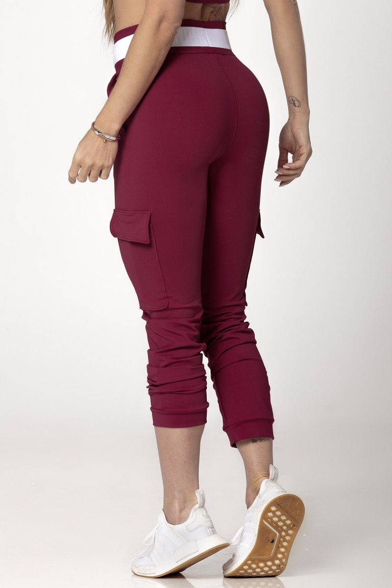 HIPKINI Relax Joggers Bordeaux - 2