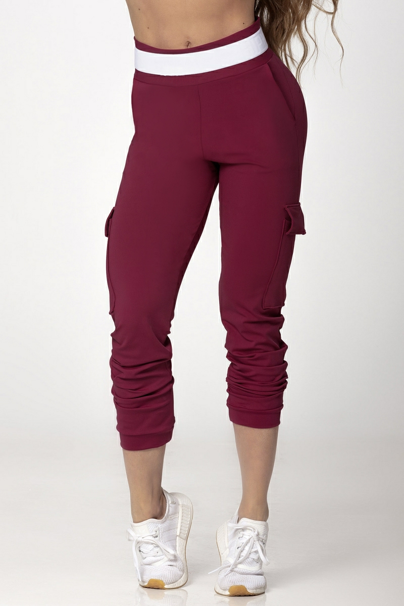 HIPKINI Relax Joggers Bordeaux