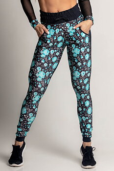 HIPKINI Chill Blue Print Tights