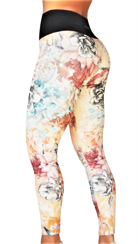 Bia Brazil  Flower Tights Light