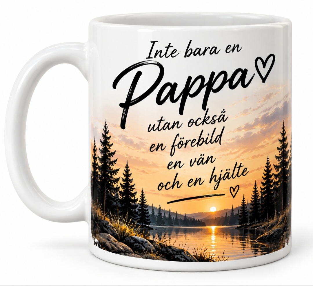 Pappamugg- En förebild o vän o hjälte - 2