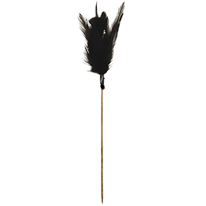 Dekoration - FEATHERS ON STICK 
