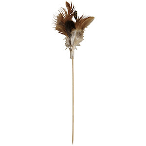 Dekoration - FEATHERS ON STICK 