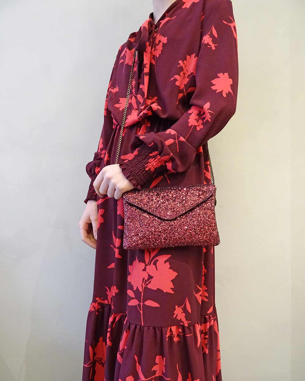 Väska - GALA CLUTCH WINERED - Pipol's Bazaar - 4