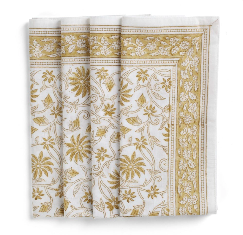 Servetter - MARGERITA OPEN- Chamois - 4-pack