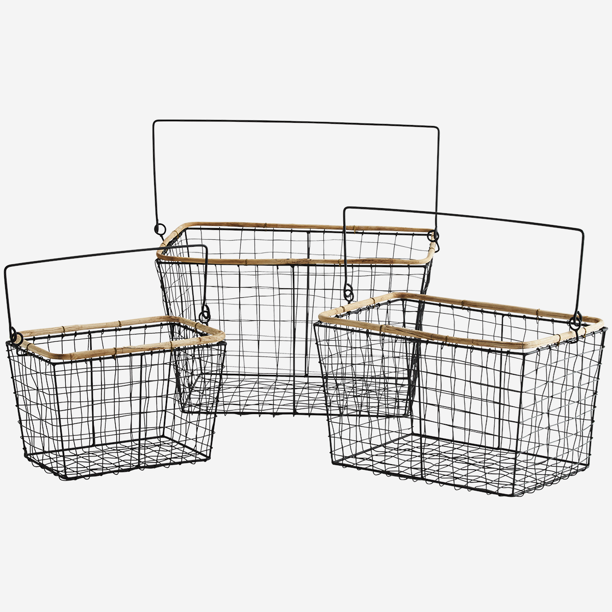 Korg - WIRE BASKET W/BAMBOO