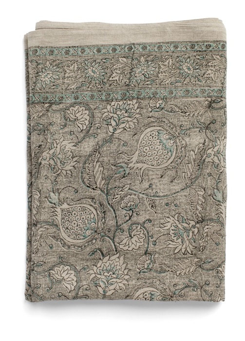 Linneduk - POMEGRANATE GREY - Chamois 