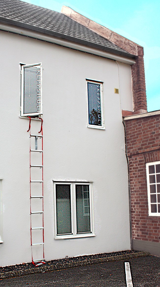 Repstege utrymning standard - 2