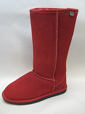 Varm fodrad känga boots i äkta fårskinn  AXELDA sheepskin