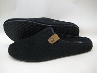 Filt innetofflor toffel slippers KLASSISK svart