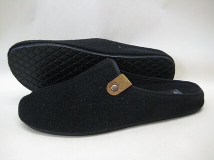 Filt innetofflor toffel slippers KLASSISK svart