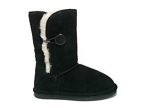 Varm fodrad känga boots i äkta fårskinn  AXELDA sheepskin