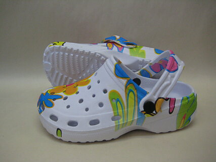 Slipper foppa Tofflor Vit/Blommig