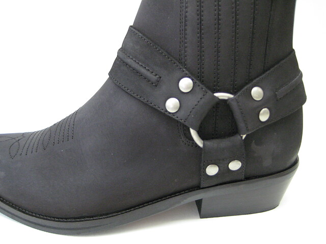 Western Boots Bullhead Arizona Svart