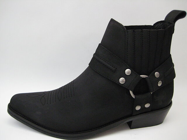 Western Boots Bullhead Arizona Svart