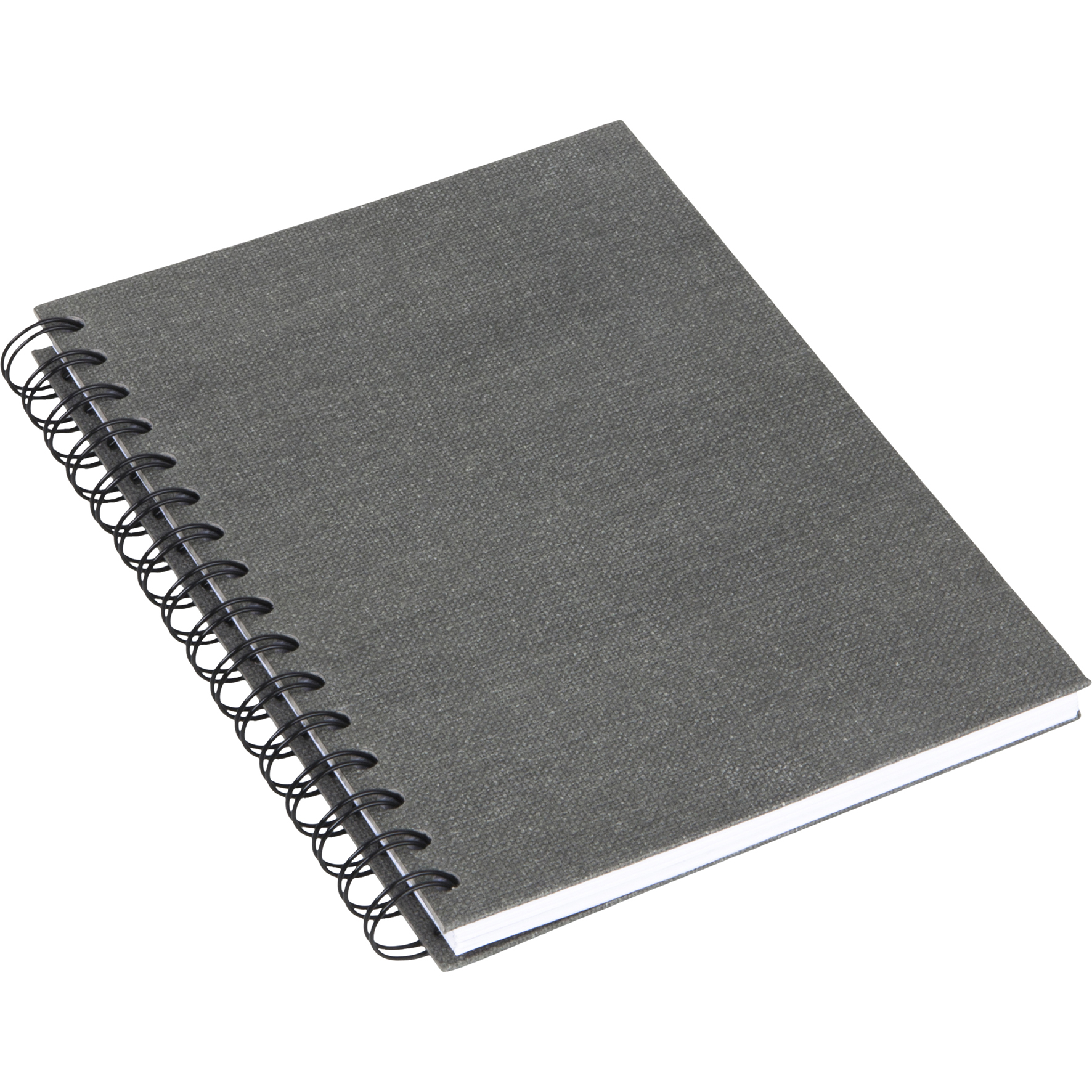 Bok Bigso A5 linj canvas grå - 13