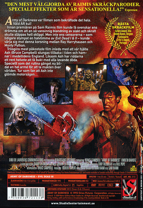 Army of darkness  - Evil Dead 3 - 2