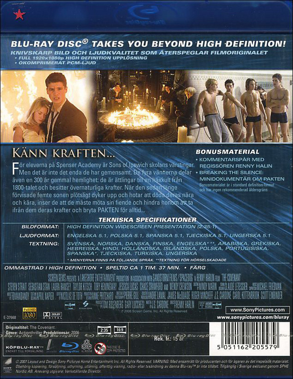 Pakten  (Blu-Ray)  ( Endast 1 st kvar, denna film är utgången och finns ej i butiker) - 2