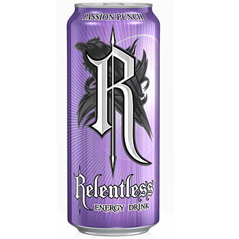 RELENTLESS ENERGY DRINK PASSION PUNCH