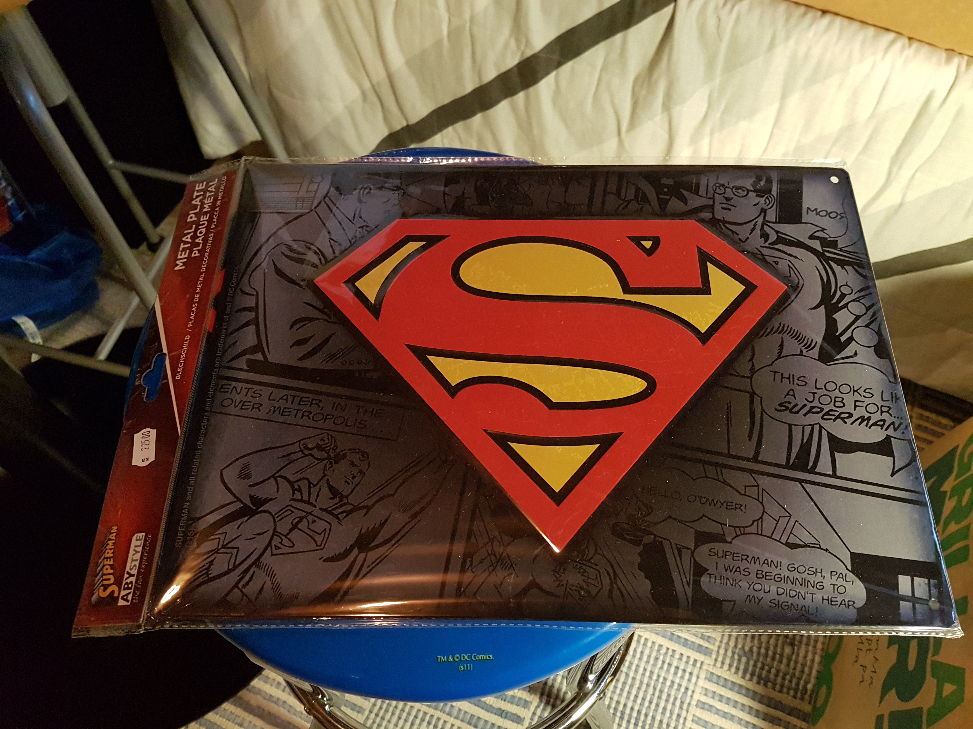 Superman Metal platta