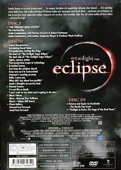 The twilight saga eclipse (  Deluxe 3-disc Box set )
