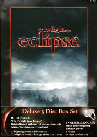 The twilight saga eclipse (  Deluxe 3-disc Box set )