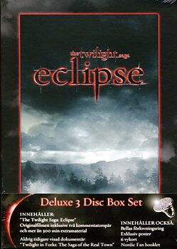 The twilight saga eclipse (  Deluxe 3-disc Box set )