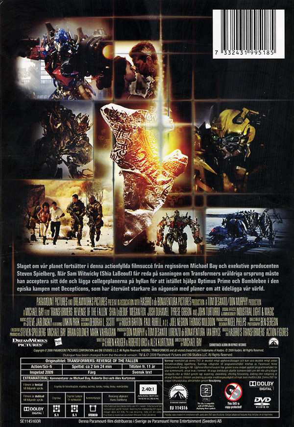 Transformers 2 / De besegrades hämnd - 2