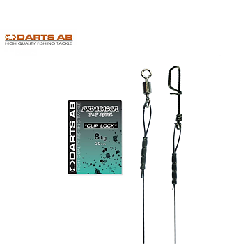 Darts - Pro Leader Fluorcarbon Clip Lock 0,40mm 9kg