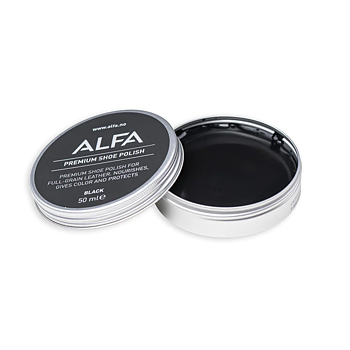 Alfa Shoe Polish Black