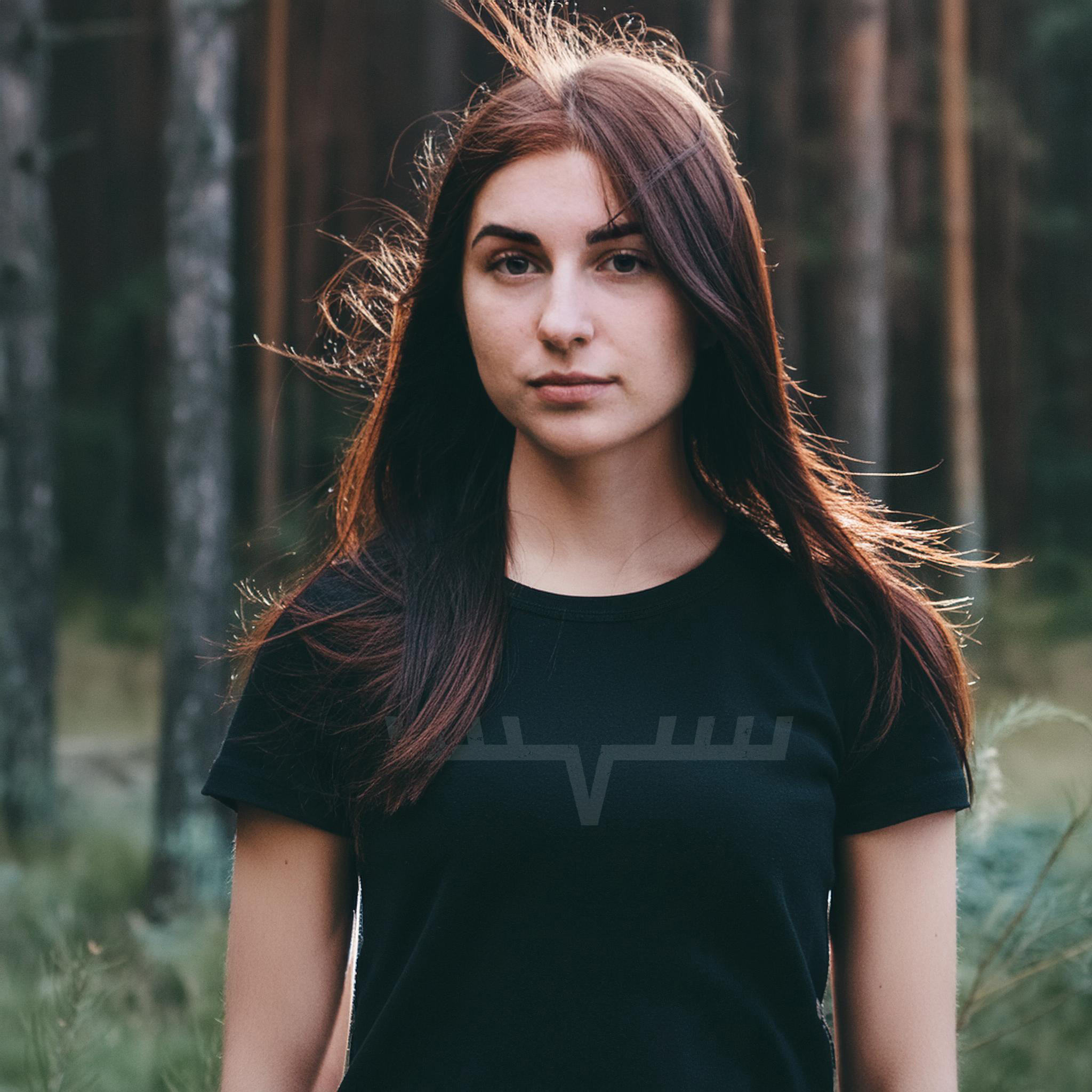 Eight pointer Shadow Black Logo t-shirt - VILDMARKEN® Brand Store