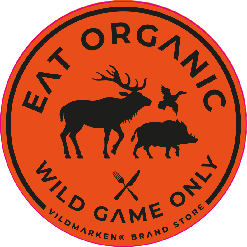Eat Organic Wild Game Only decal VILDMARKEN® Brand Store
