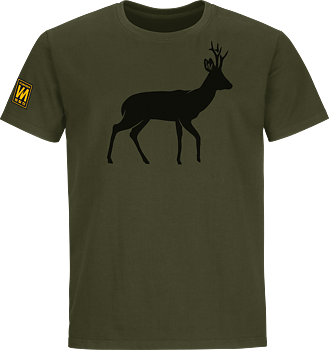 Vildmarken® Råbock grön t-shirt