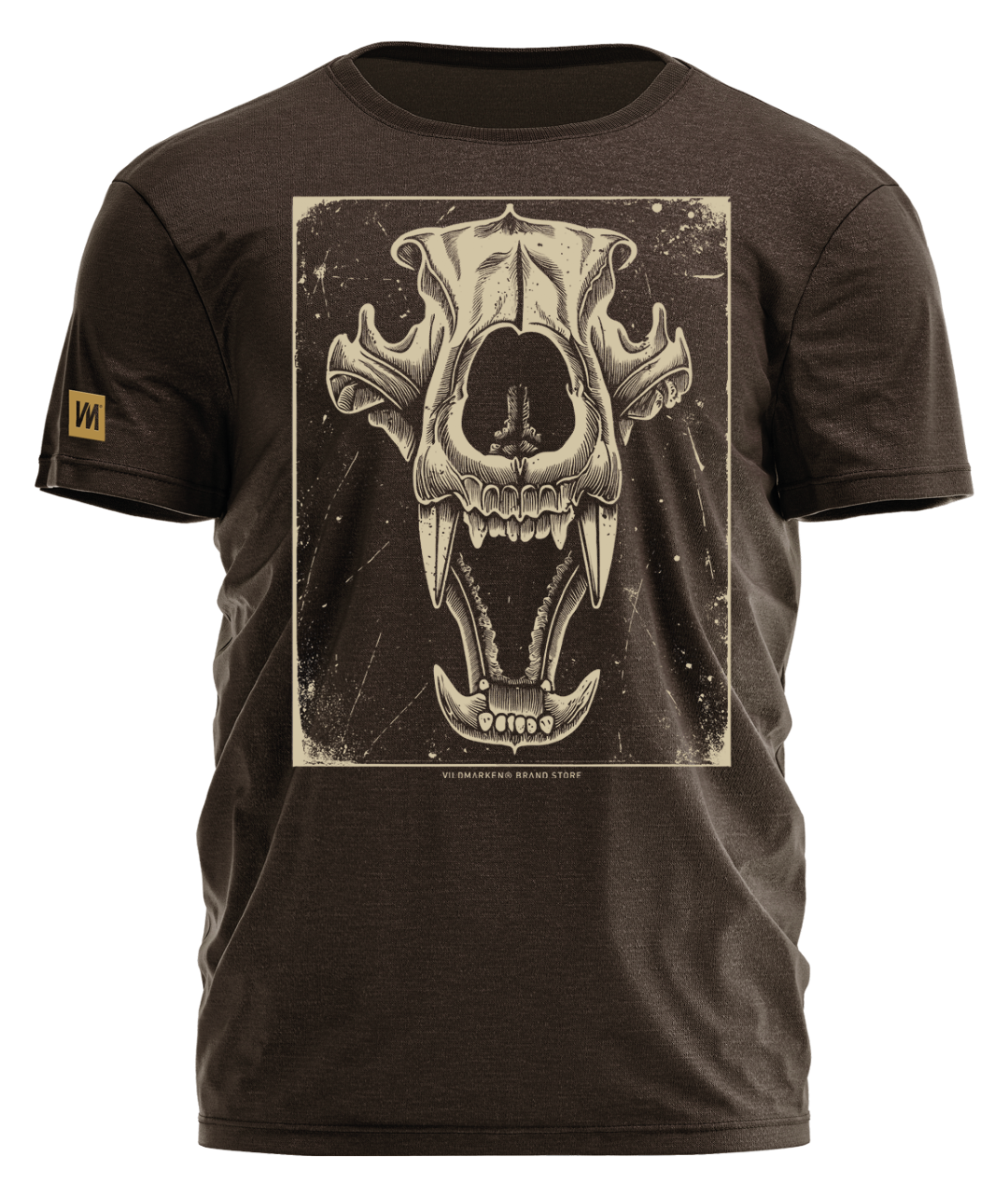 Grizzly Skull T Shirt Vildmarken® Brand Store 1766