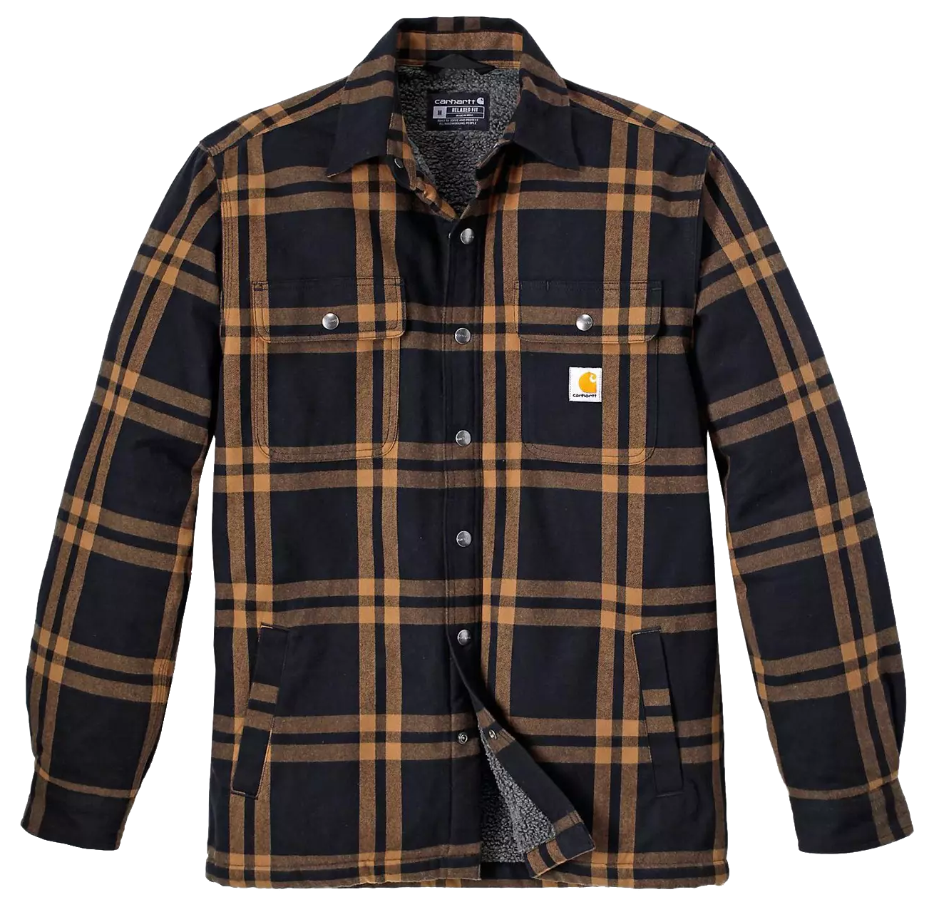 Carhartt plaid jacket best sale