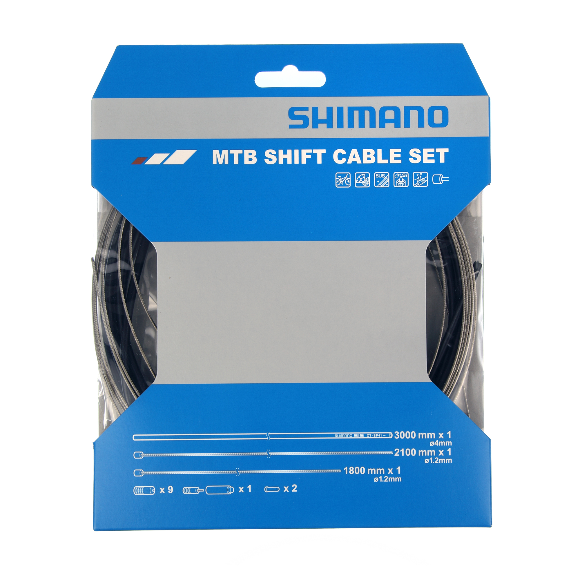 Shimano Växelvajerset Mtb Rostfri