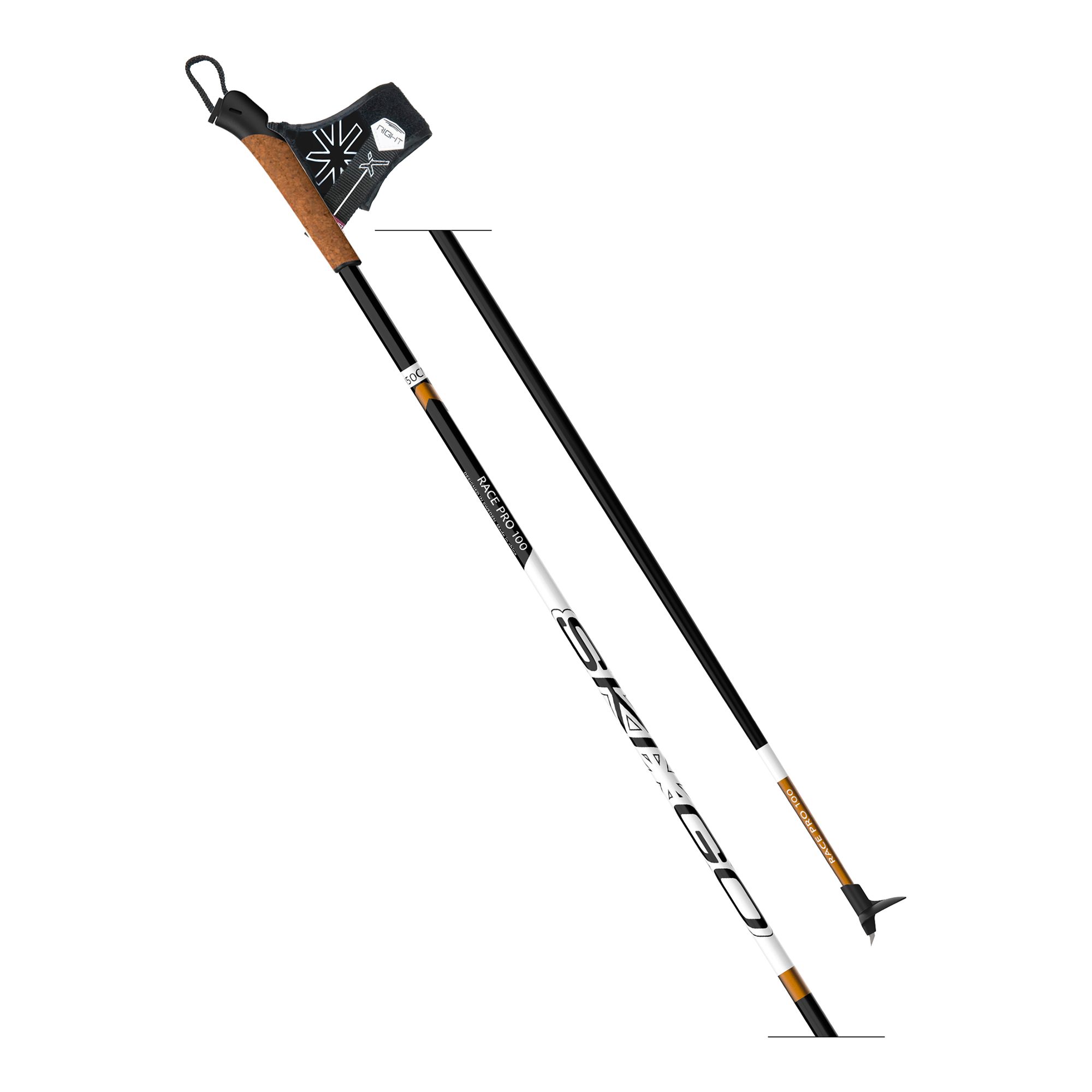 Skigo Race Pro 100 Längdstavar