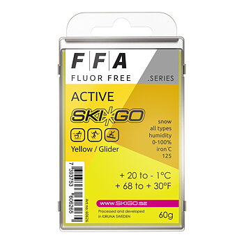 Skigo FFA Gul/Yellow Glider +20°C Till -1°C 60g Valla