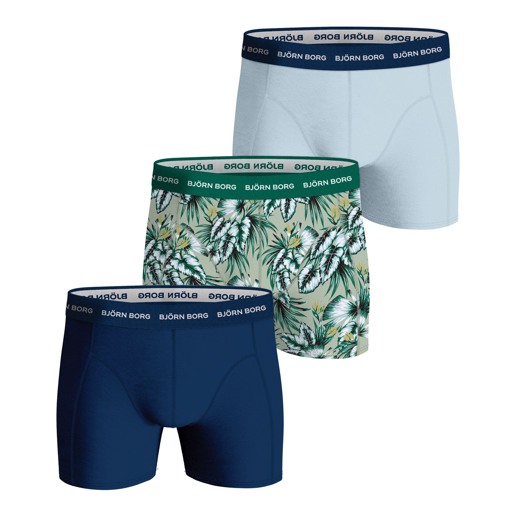 Björn Borg Cotton Stretch Boxer 3P Boxerkalsonger